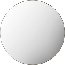 HAYLE ROUND MIRROR  |  CHAMPAGNE